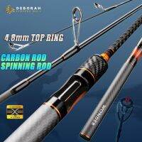 ใหม่ | เบ็ดตกปลา | คันเบ็ดสปินนิ่ง | L Action/MFast Power | Carbon Rod | 4.8MM Top Guide | Lure WT:2-10G | ความยาว: 1.8/1.98/2.1M | ที่จับคาร์บอนไฟเบอร์ | 40ตันวัสดุเส้นใยยางยืดสูง