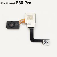 Aocarmo ชิ้นส่วนอะไหล่สำหรับ Huawei P30 Pro ใต้หน้าจอเซ็นเซอร์ลายนิ้วมือเชื่อมต่อปุ่มโฮมสายเคเบิลงอได้รหัสสัมผัส LPX3761