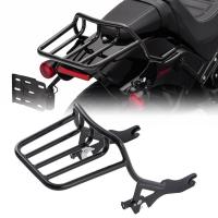 2-up Luggage Rack For Harley Street Bob FXBB Heritage Classic 114 FLHCS Softail Slim FLSL Deluxe FLDE 2018-2022 Motorcycle