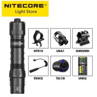 P10iX NITECORE ไฟฉายชาร์จได้4000ยูเอสบีลูเมนไฟฉายกลแฟลชปุ่มเดียวแบตเตอรี่ NL2150HPi 5000MAh