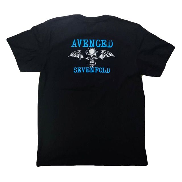 2023-เสื้อวง-avenged-sevenfold-a7x-เสื้อยืดวงร็อค-a7x-avenged-sevenfold-เสื้อยืด