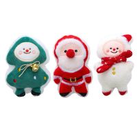 Christmas Gift Pet Puppy Squeaky Chew Toys Pets Accessories Supplies Bite Resistant Healthy Plush Dog Toy Safer to Clean Teeth Toys