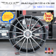 ล้อแม็กขอบ 20x8.5 6รูx139.7 ET+4 CB106 ยี่ห้อ NAYA รุ่น MEJI-T (T315LC) *(ราคาต่อ1 วง)* ขายยกชุด 4วง มีใบรับประกันโครงสร้างล้อแม็ก6ปี สวยหรู ราคาพิเศษ!!