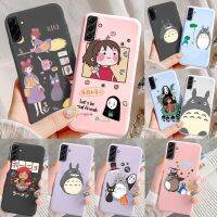 [Hot K] เคสโทรศัพท์น่ารักอนิเมะโตโตโตโรโร่ S22 Samsung Galaxy พลัสเคสซิลิโคนลายเกลียวเป็นพิเศษสำหรับ Samsung S 22 S22plus Coque