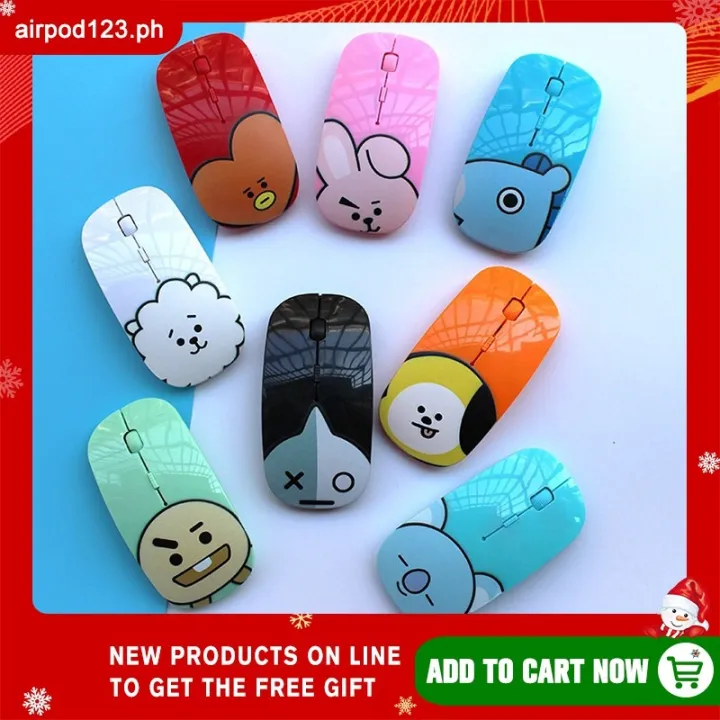 KPOP BTS BT21 Wireless Mouse for Game Laptop PC | Lazada PH