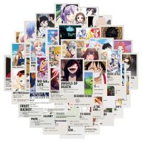 hotx【DT】 10/30/50PCS Anime Poster Collection Sticker Decoration Luggage Laptop IPad Skateboard Wholesale