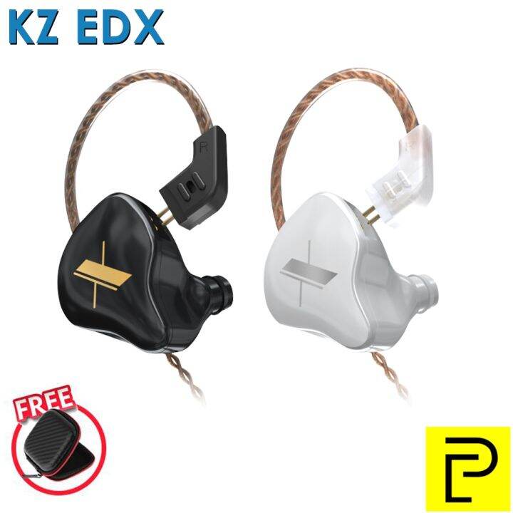 KZ EDX 1DD HIFI In Ear Earphone with Mic Headphones In Ear Earbuds