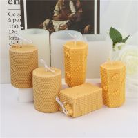 3D Honeycomb Silicone Candle Mold Handmade Aromatherapy Candle Making Gypsum DIY Soy Wax Resin Soap Mould Home Decor Craft Gifts