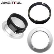 AMBITFUL 135mm 144mm 150mm Ring Adapter for Bowens Elinchrom Profoto Mount