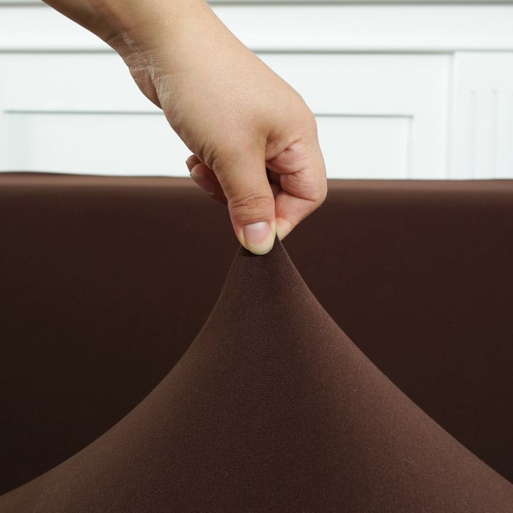 cloth-artist-ผ้าคลุมโซฟายางยืดสีทึบ-spandexpolyester-corner-sofa-couch-slipcoverset-protectorroom-universal