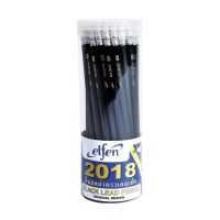 ดินสอ ดินสอไม้ Elfen ดินสอ ดินสอดำ 2B จำนวน 50 แท่ง Black lead pencil ดินสอดำ ดินสอไม้