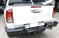 กันชนท้ายออฟโรด มีที่เหยียบ รีโว่ ทุกรุ่น 2014-2022 LW Toyota Revo Step off road bumper