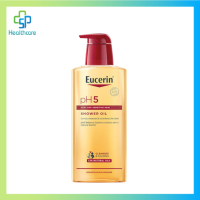 Eucerinครีมอาบน้ำ ยูเซอรีน ph5 ยูเซอรีนของแท้ Eucerin pH5 Shower Oil Sensitive Skin ยูเซอริน พีเอช 5 ชาวเวอร์ ออยล์ เซ็นซิทีฟ สกิน ครีมอาบน้ำผสมน้ำมัน 400ml