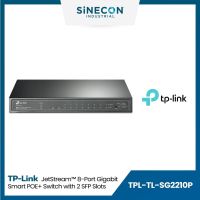 มีบริการส่งด่วนภายในวัน - TP-Link รุ่น TL-SG2210P JetStream 8-Port Gigabit Smart PoE+ Switch 2 SFP Slots By Sinecon