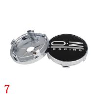 4pcs oz racing wheel covers cap 60/55mm clip oz logo emblem sticker wheel center cap for rim car universal wheel hub caps