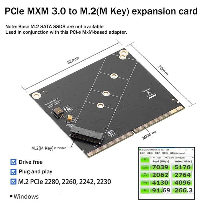 expansion-card-pcb-nvme-ssd-extend-adapter-card-pcie-mxm-3-0-to-m-2-nvme-support-2230-2242-2260-2280-hard-disk