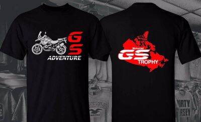 T-Shirt Desain Atasan Pria Pakaian Merek Penjualan Laris Lengan Pendek Mode Musim Panas Kaus Oblong Desain Atasan Pria Motorrad R1200Gs Kaos Oblong Petualangan Gs S-4XL-5XL-6XL