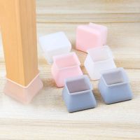 ✧ↂ✤ Chair accessories Table Chair Leg Silicone Cap Pad Furniture Table Feet Cover Floor Protector household leg full protection