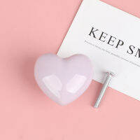 [Gorgeous] Hot Sale การ์ตูนสีเซรามิคมือ-in-Hand ตู้เสื้อผ้าประตูเดียว-Hole round DRAWER Handle
