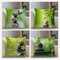 New Zen Stone Pillowcase Sofa Decoration Cushion Cover Pillowcase Home Decoration