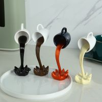 【hot】﹊❁ Floating Cup Sculpture Decoration Spilling Pouring