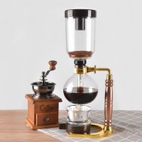 ▼ New Home Style Siphon coffee maker Tea Siphon pot vacuum coffeemaker glass type coffee machine filter 3cup 5cup