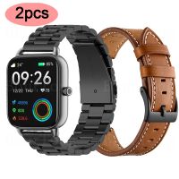 ◎ Metal Strap for Haylou RS4 LS12/LS02/RS4 Plus/RT2 LS10/GST/RT LS05S Smart Watch Band Stainless Steel Bracelet for Mibro X1 Belt