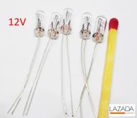 หลอดไฟหน้าปัด T4 12V 5ชิ้น