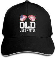 Old Lives Matter Trucker Baseball Cap Adjustable Peaked Sandwich Hat