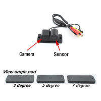 ANSHILONG 170 Degree Viewing Angle HD Waterproof Car Rear View Camera with Radar Parking Sensor 2 in 1