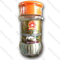 ผงหมักกระเทียมพริกไทย 100% THAI STYLE PEPPER GARLIC POWDER ขนาดน้ำหนักสุทธิ 50 กรัม บรรจุขวดแก้ว เครื่องเทศคุณภาพ คัดพิเศษ สะอาด ได้รสชาติ