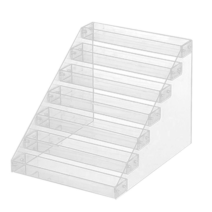 Stepped Acrylic Stands Clear Display Storage For Shelf Figure Display ...