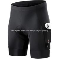 ﹍◑ Santic Mens Cycling Shorts 4D Padded Biking Shorts Breathable Bicycle Riding Shorts Bike Biking Clothes