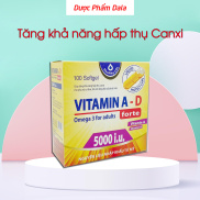 Viên uống Vitamin AD giúp tăng cường hấp thụ canxi, tăng cường sức khỏe