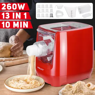 Automatic Electric Pasta Maker, Vegetable Noodle Press Machine