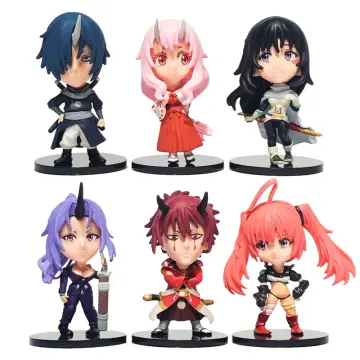 Action figure Tensei no shitara slime datta ken Rimuru tempest milim nava  benimaru shuna souei shion