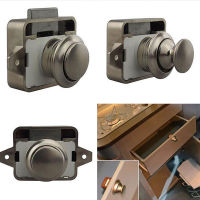 Zinc alloy push button catch hidden door lock Handle for Camper Caravan Motor home Cupboard Cabinet Drawer Furniture Hardware