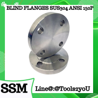 หน้าแปลนเชื่อม สแตนเลส BLIND FLANGES ANSI STARNDARD 150P SUS304  หน้าแปลนเชื่อมสแตนเลส เกรด SUS304 BLIND FLANGES ANSI STARNDARD 150P (STAINLESS STEEL 304) ขนาด 1/2"-12" บรรจุ 1 ตัว