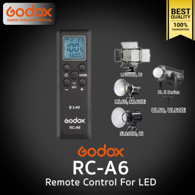 Godox RC-A6 Remote Control For LF308D,Bi / ML60,Bi / UL60-Bi / SL100D,Bi / SL II Series
