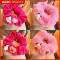 PING3693 หางม้าตกแต่ง เชือกรัดผมลำไส้ใหญ่ อีลาสติก Scrunchie ที่มัดผม แฟชั่นสำหรับผู้หญิง แถบคาดศีรษะ ผู้หญิงผู้หญิงผู้หญิง