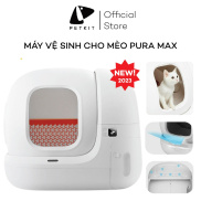 Nhà Vệ Sinh Cho Mèo Tự Động, Máy Dọn Phân Mèo Petkit Pura Max Bản Mới 2023