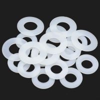 20/100pcs White Plastic Nylon Washer Assortment Plated Flat Spacer Seals Washer Gasket Ring M2 M2.5 M3 M4 M5 M6 M8 M10 M12 M14