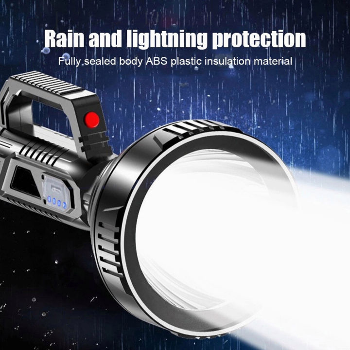 Portable Powerful Spotlight High beam Searchlight Flashlight Large