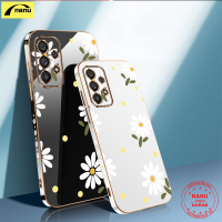 【นาโน】เคสสำหรับ Samsung Galaxy A20S A21S A22 A23 A30 A20 M10S A31 A32 A33 A42 M42 A04คู่ลายดอกไม้น่ารัก4G 5G