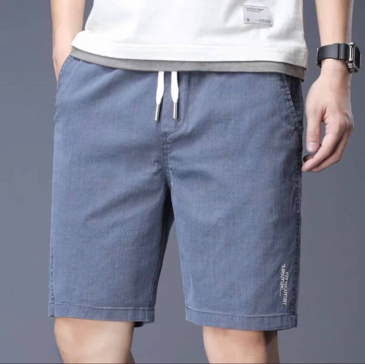mc-jeans-กางเกงขาสั้น-ผู้ชาย-เอวยางยืด-มีเชือกผูก-ผ้าคอตตอน-มีกระเป๋าล้วงทั้ง-2-ข้าง