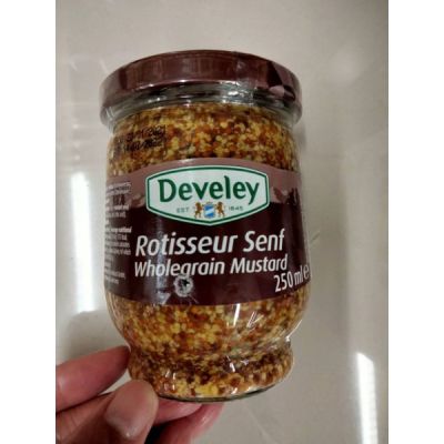 🍀For you🍀 Develey Wholegrain Mustard  มัสตาร์ดโฮลเกรน ดิวีเลย์ 270g.