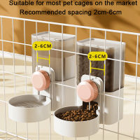 Automatic Cat And Dog Cage Hanging Feeder High Capacity Water Drinking And Bowl Feeder Rodent For Drinking Distribution Bowl