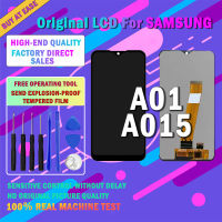 หน้าจอ Samsung Galaxy A01 A015G งานแท้ จอ LCD อะไหล่มือถือ พร้อมทัชสกรีน Screen Display Touch Panel แถมไขควง