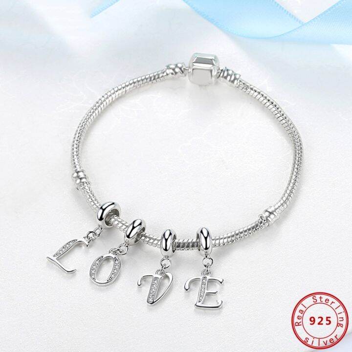 authentic-925-sterling-silver-charm-bead-vintage-a-z-letter-alphabet-dangle-charms-fit-pandora-original-bracelet-fine-jewelry