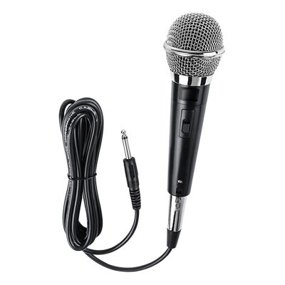 Karaoke Microphone MIC Handheld Dynamic Wired Dynamic Microphone Clear Voice for Karaoke Vocal Music Performanc